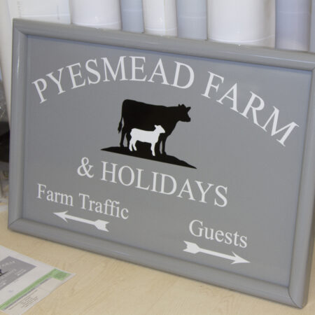 Solid Aluminium Signs