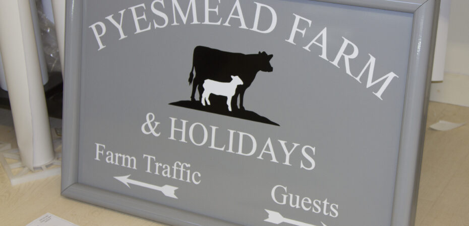 Solid Aluminium Signs