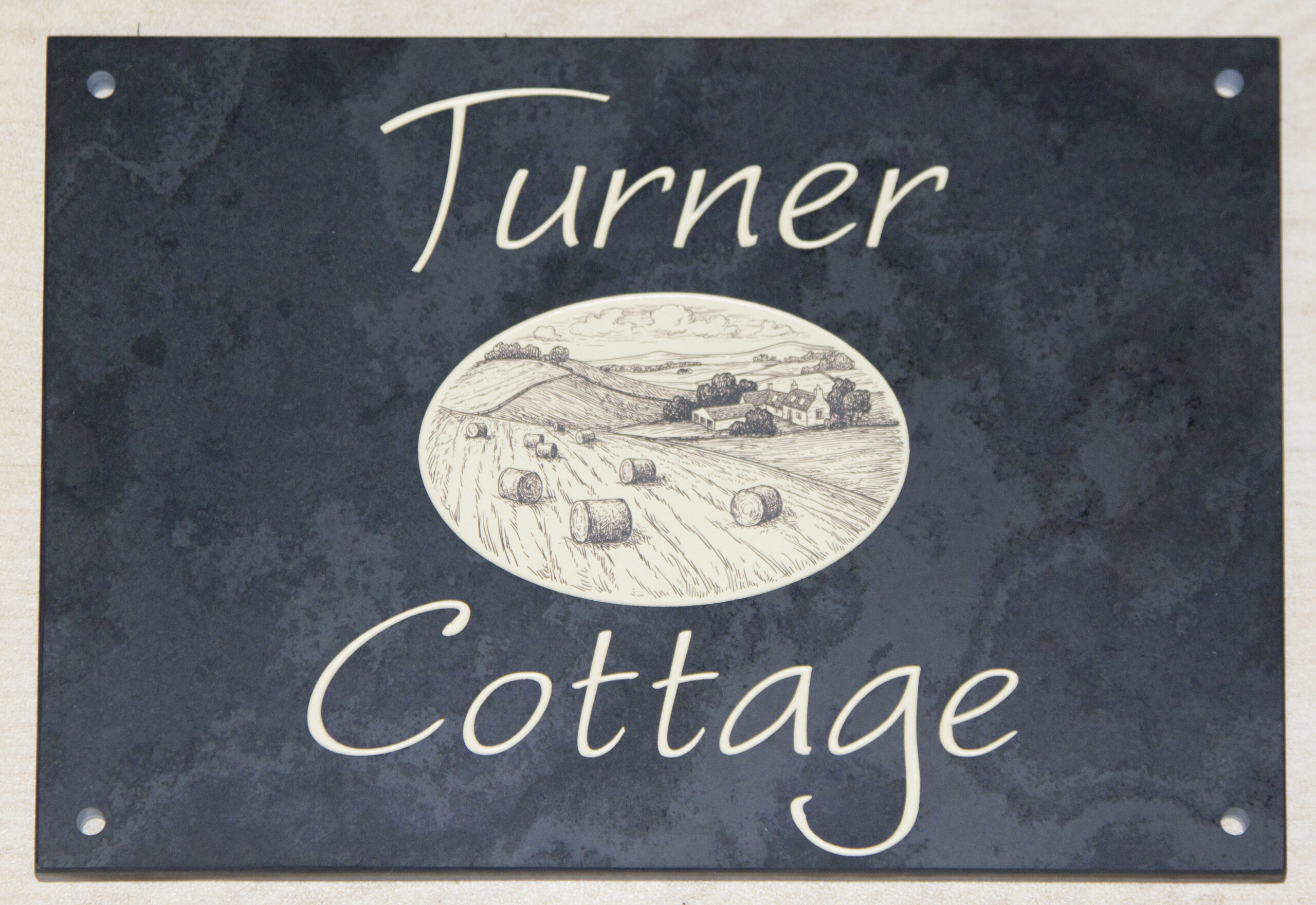 Detailed Stone Signage - The Sign Maker