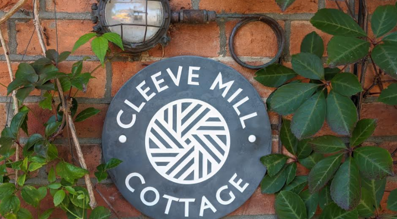 Slate holiday accommodation sign made by The Sign Maker.